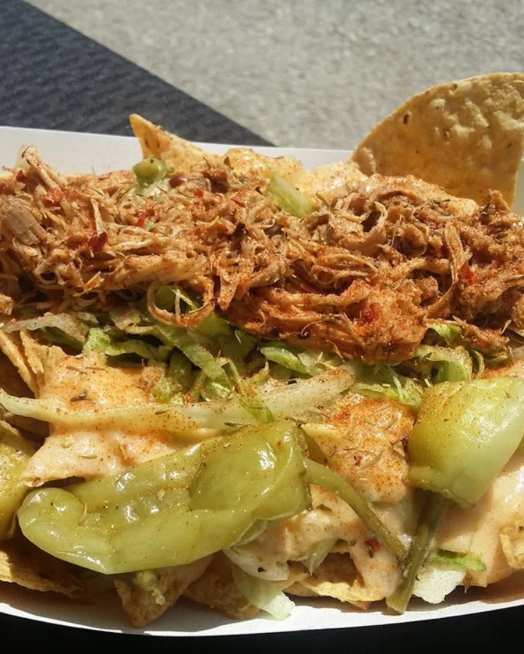 voodoo chicken cajun nachos from scratch