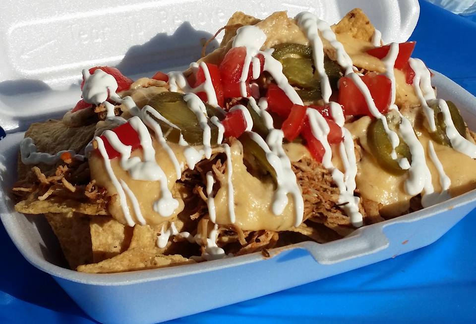 voodoo chicken cajun nachos
