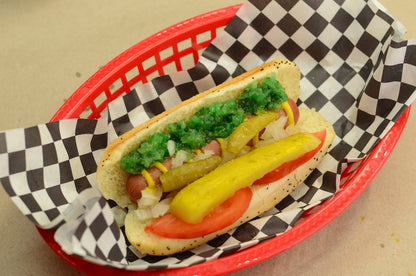 classic chicago hot dog