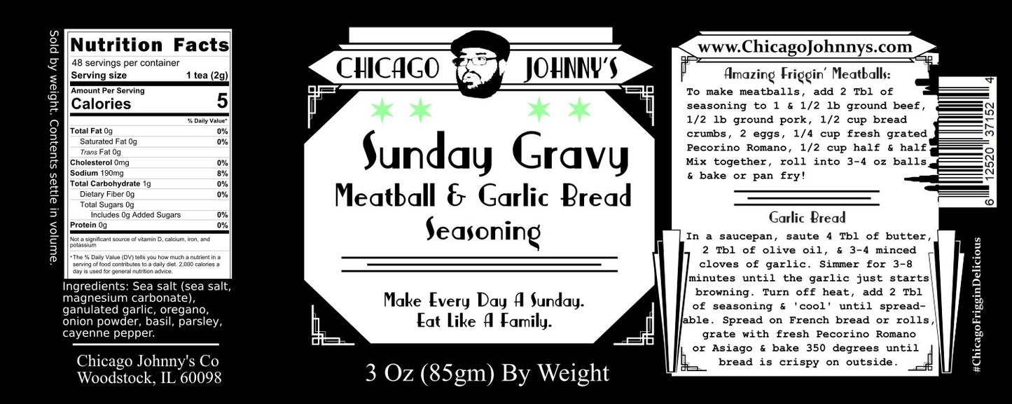 chicago johnny garlic seasoning
